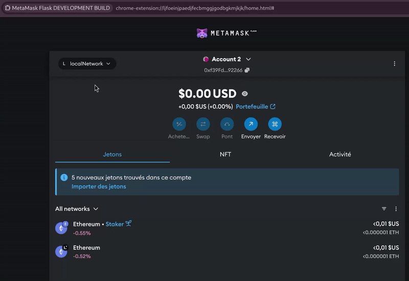 fin de creation de compte