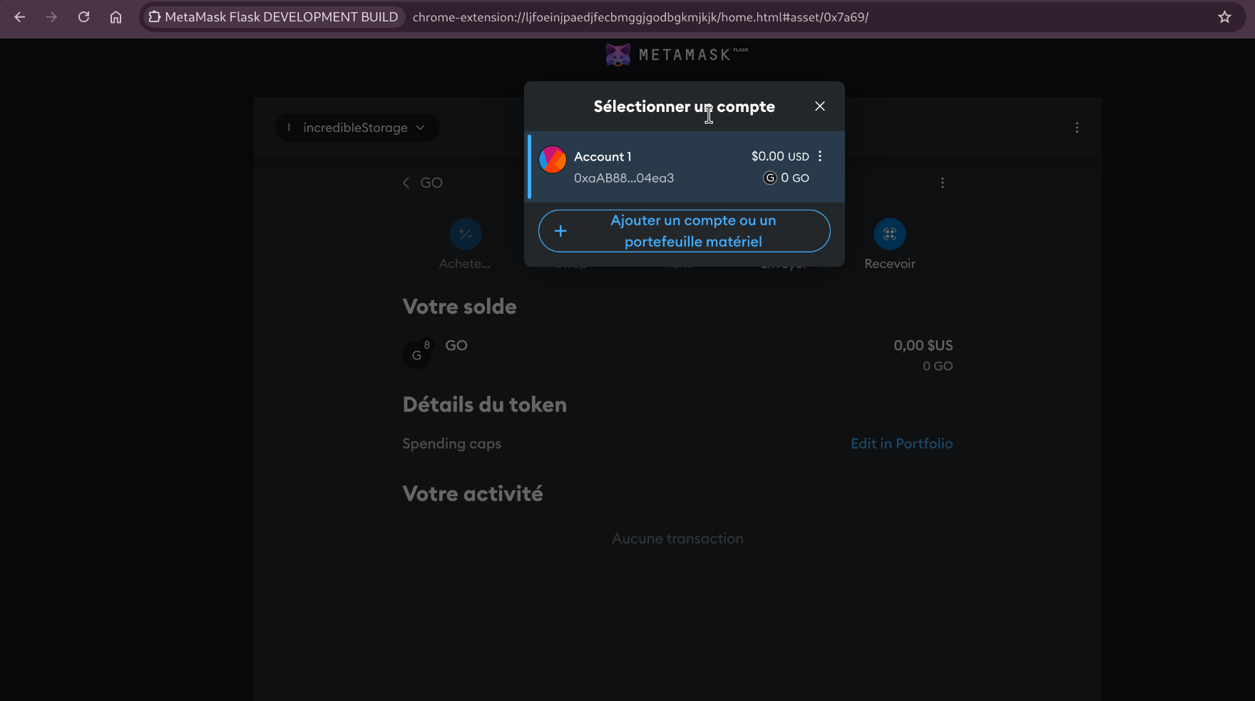 fin de creation de compte