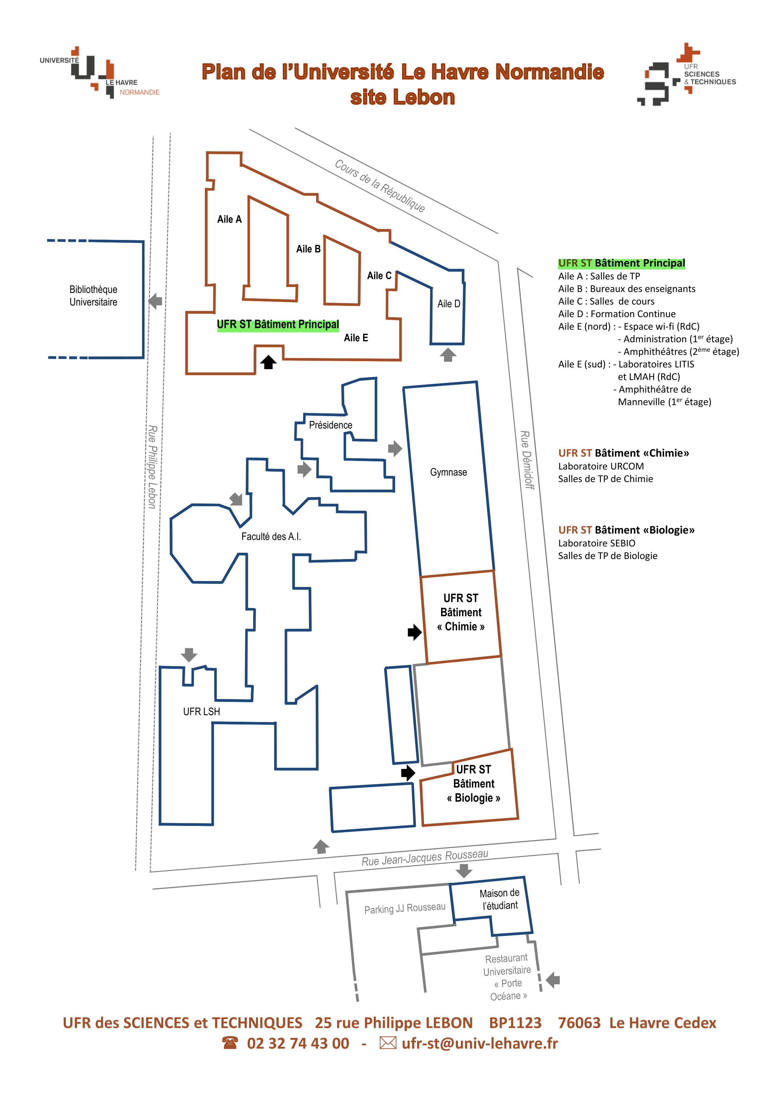 Plan UFR ST